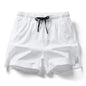 Sport Quick Dry Shorts Men Sportswear Running Gym Beach Jogging Bottoms Women Summer Fitness Training Pocket Zipper Shorts Pants