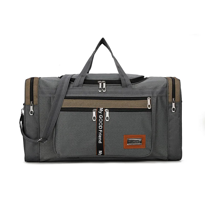 Travel Bag Large Capacity Handbag Portable Outdoor Carry Luggage Convenient Practical Male's Weekend Duffle Bags