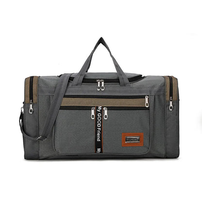 Travel Bag Large Capacity Handbag Portable Outdoor Carry Luggage Convenient Practical Male's Weekend Duffle Bags