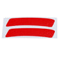 2Pcs/Set Warn Light Reflector Protective Sticker Scratch Paster Car Bumper Reflective Warning Strip Stickers Wheel Rim Eyebrow