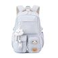 Korean Style Daily Backpack For Women Packsack Waterproof nylon Fabric Travel Backpacks Girls School Bag Teenagers Casual Bags