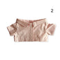 1PC Doll Shirt Pants For 20 cm Doll Clothes Black White Cute Mini Doll Clothes Dress Up Game Toys Doll Accessories Kids Gift
