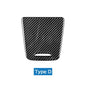 Real Soft Carbon Fiber Sticker for Mercedes Benz A Class W176 CLA C117 GLA X156 2013-2018 Car Center Console Panel Accessories