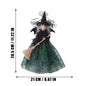 High Quality Haunted House Doll Ornaments Decorate Props Tree Top Star Witch Doll Halloween Decorations Ghost Festival