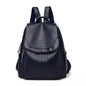 Luxury Women Genuine Leather Backpack Fashion Designer Female Soft Cow Leather School Bag Large Capacity Travel Bags Mochila Sac