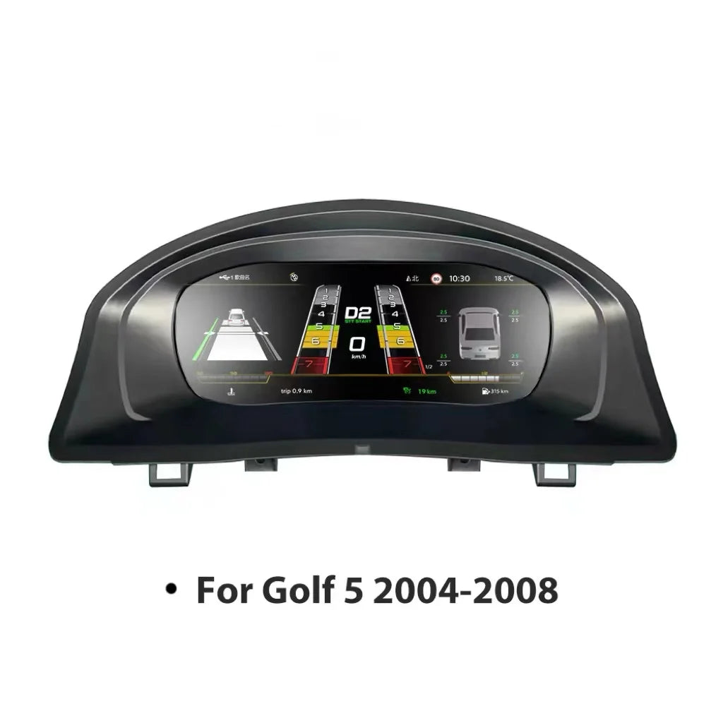 Digital Dashboard Cluster For VW Caddy Touran Transportor T6 T5.1 EOS Sharan Golf 5 MK5 Virtual Instrument Panel Cockpit