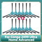 Fit For Conga 2499 Ultra Home Advanced Titanium / Atvel SmartGyro R80 Base Main Side Brush Filter Mop Cloth Dust Bag Parts