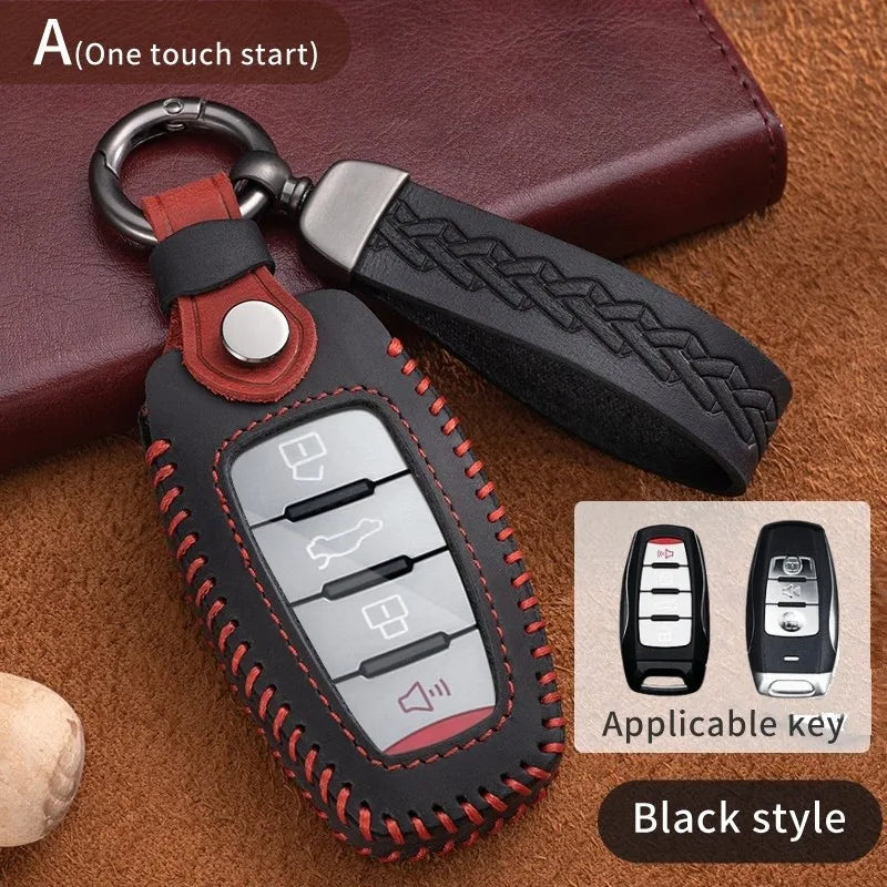 New Fashion Car Key Case Cover for Great Wall Haval Jolion H6 H7 H4 H9 F5 F7 F7X F7H H2S GMW Dargo Jolion 2018-2022 Accessories