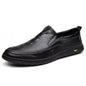 Men Casual Summer Footwear Breathable Mens Leisure Walk Loafers Genuine Leather Moccasins Hollow Out Slip on Male Driving Shoes