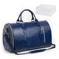 Geestock Folding Suit Storage Bag New PU Travel bag Large Waterproof Travel Suitcase For Women Sport Outdoor Weekend Bag Handbag