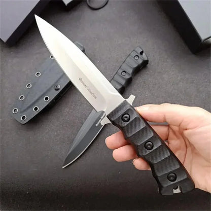 Camping Multitool Fixed Blade Knife DC53 Blade Nylon Glass Fibre Handle EDC Hunting Self-defense Tactical Survival Hand Knife