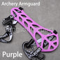 6.5in Archery Arm Guard Hard Plastic Arm Protection Forearm Safe Adjustable For Traditional Recurve Bow Sports Equipment 1pcs
