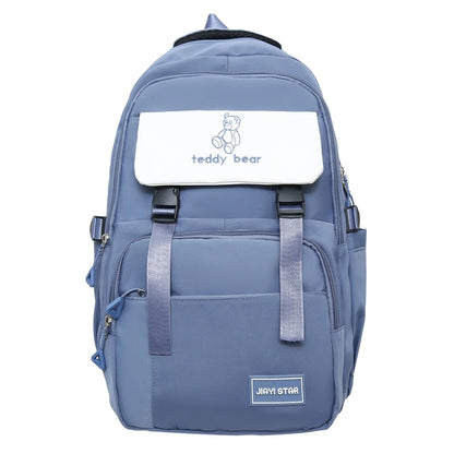 Backpack Large Capacity Male And Female Students New Fashion Korean Version Of Leisure Travel.