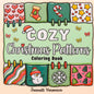 Cartoon Coloring Book For Adults And Teens Featuring Adorable Creatures for Christmas Gifts To Relax In A Cozy Hygge Moment