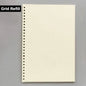 A5/B5/A4 Binder Notebooks Loose Leaf Replaceable Inner Refill with Divider Metal Ring Journal for Student Office School Supplies