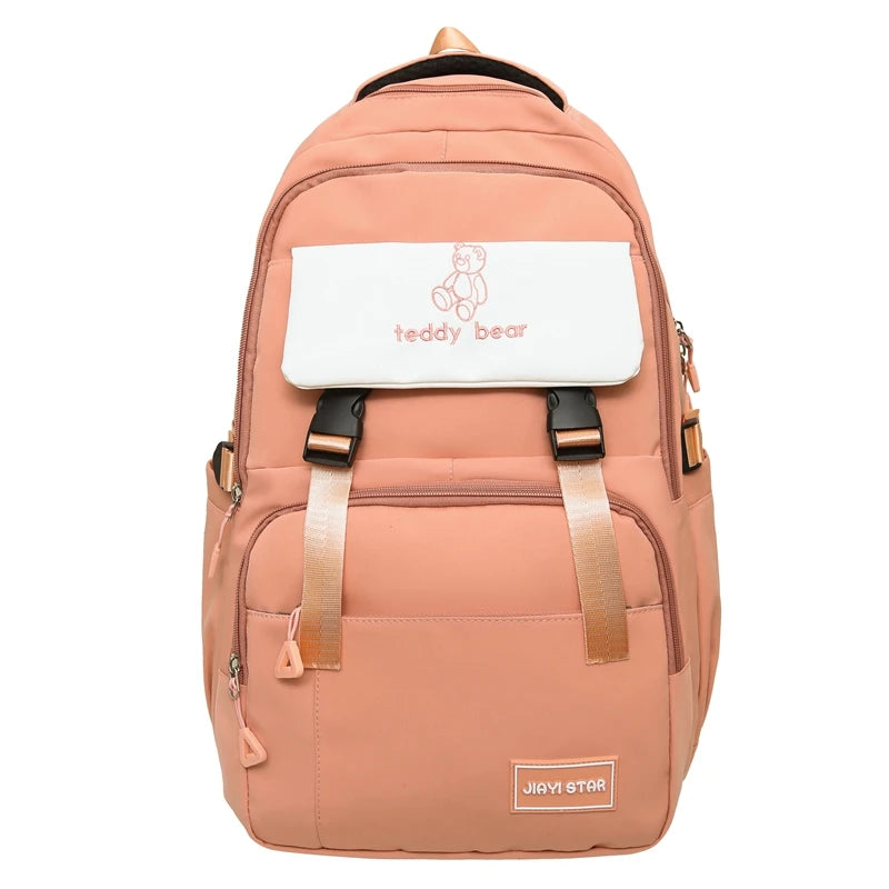 Backpack Large Capacity Male And Female Students New Fashion Korean Version Of Leisure Travel.