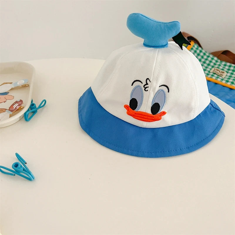 Baby Girl Jumpsuit Boys Romper Sock Hat 3pcs Newborn Clothes Set Cotton Cartoon Daisy Donald Duck Infant Toddler Bodysuit Outfit