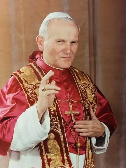 Saint Pope John Paul II 5D DIY Diamond Painting Embroidery Catholic Icons Cross Stitch Mosaic Picture Handicraft Home Decor