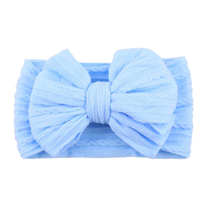 Cute Bowknot Baby Headband Turban Soft Elastic Baby Girls Hairband for Children Newborn Headwraps Headwear Kids Hair Accessories