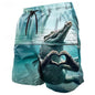 Funny Animals Graphic Beach Shorts Fashion Summer Street Unisex 3D Printed Swim Trunks Casual Beach Vacation Kids Short Pants
