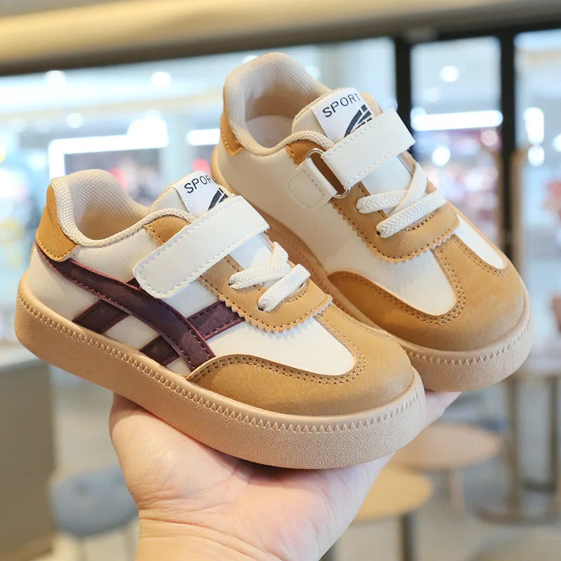 2024 New Kid's Casual Shoes Boys Forrest Gump Shoes Girls Fashion Non-slip Board Shoes Children Soft Sole Lightweight Sneakers