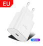 5/10pcs 25W Fast Charging Type C PD Wall Charger USB-C Power Adapter For Samsung S20 S21 S22 S23 Note 20 Extra Cable