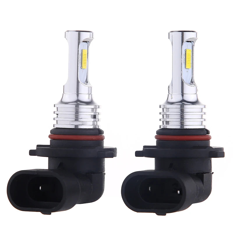 2Pcs H8 H9 H11 LED Fog Lamp Car Fog Light Bulbs Auto Motorcycle Headlight Driving Running Lamps 12V 24V 6000K 3000K 12000K