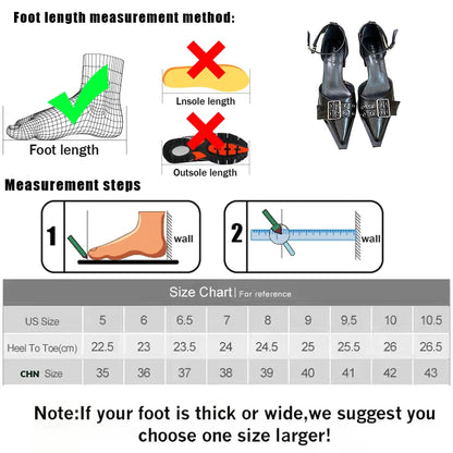 Female Pointed Toe Footwear Ankle Strap Ladies Medium Heels Shoes Shallow New 2025 Fashion Buckle Women 4cm Heels Pumps Shoes