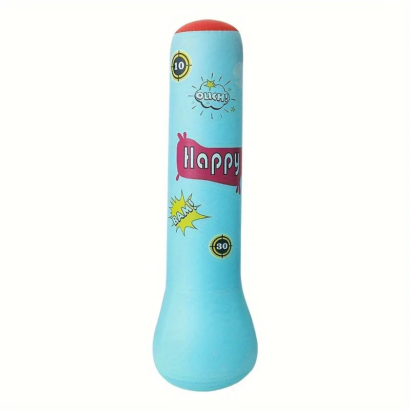 Inflatable Bopper Kids Punching Bag with Bounce-Back Action Inflatable Punching Bag for Kids Presents Inflatable Toys for Kids
