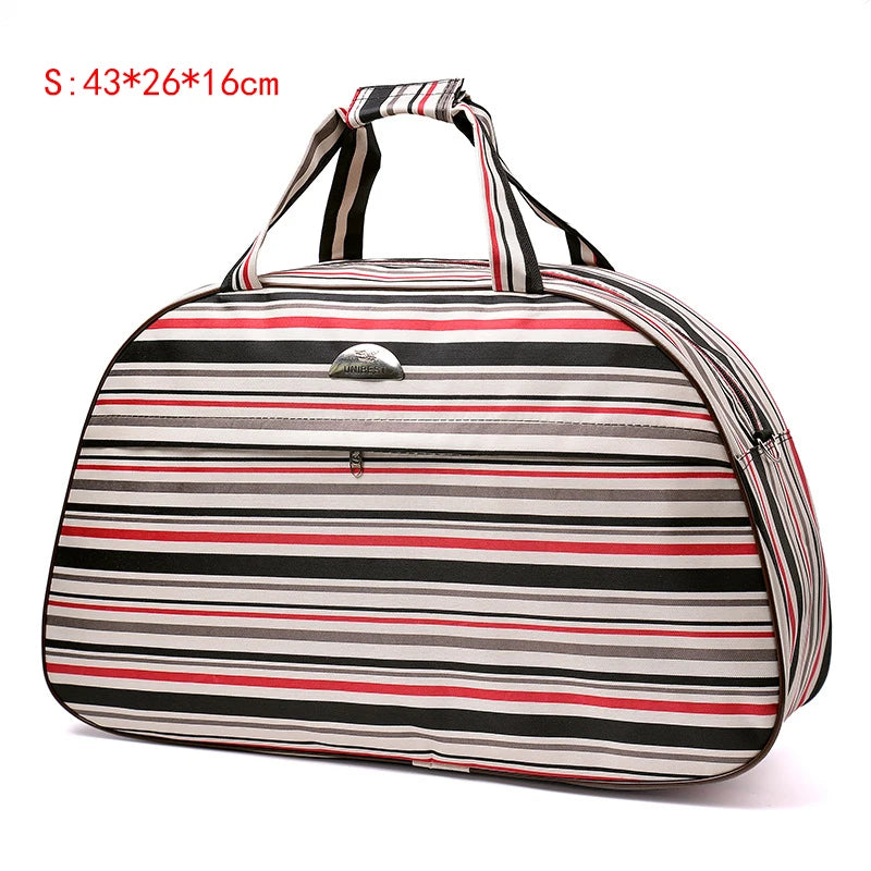 Large Capacity Handbag Travel Bag for Women Fashion Cartoon Luggage Bag Men Weekend Travel Bag Waterproof Shoulder Travel Duffle