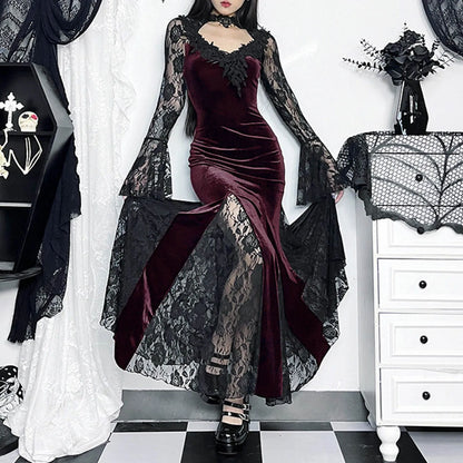 Dresses For Formal Occasions Womens Gothic Plaid Mini Dress Vintage Dress Punk Dress Vestidos Elegantes Feminino