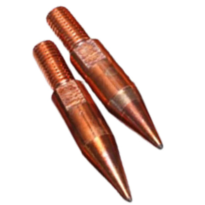 2 Pieces Minor Dents Repair Tools for Spot Welding Machine Parts Car Body Dents Puller Dents Remover Stud Welder Accessory