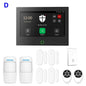 7 Inch Smart WiFi Home Alarm Panel Big Screen 4G Full Touch Tuya Smart Life Alarm Host Systems Kits Security Home Protection