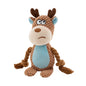 Pet Plush Sound Cotton Rope Fox Frog Elephant Shaped Dog Toy Interactive Tug of War Training Supplies