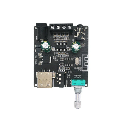 2*25W Audio Portable Resonance Vibration Speaker Bluetooth-Compatible DIY Stereo Class D Power Amplifier Subwoofer HiFi System