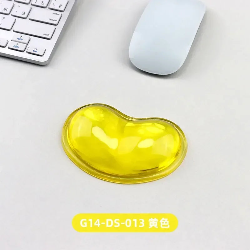 Soft Mouse Wrist Rest Pad Comfortable Silicone Gel Ergonomic Cushion Hand Pain Relief Support Pad for Laptop Computer Office