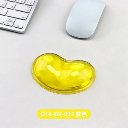 Soft Mouse Wrist Rest Pad Comfortable Silicone Gel Ergonomic Cushion Hand Pain Relief Support Pad for Laptop Computer Office