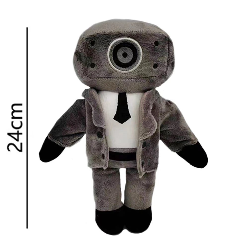68style Skibidi Toilet Plush Stuffed Doll Toys Collectible Gifts for Kids Fans Adults Birthday Bosses Funny Anime Game F