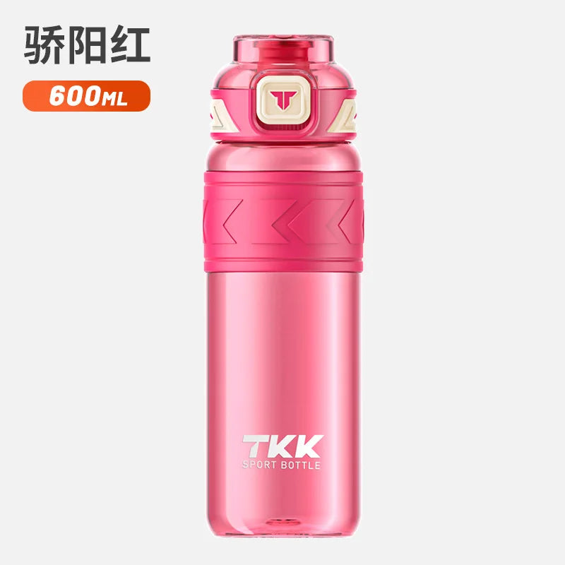 1000ml/1500ml High Quality Tritan Material Water Bottle With Straw Portable Durable Gym Fitness Outdoor Sport Drinking Bottle