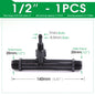 1/2" 3/4" 1" Male Thread Agriculture Irrigation Venturi Fertilizer Injector Kit Garden Greenhouse Watering System Fitting Filter