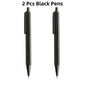 Metal Ballpoint Pens Automatic Ballpoint Pen Refill Black Blue Ink For School Office Stationery Supplies Writing 0.7mm