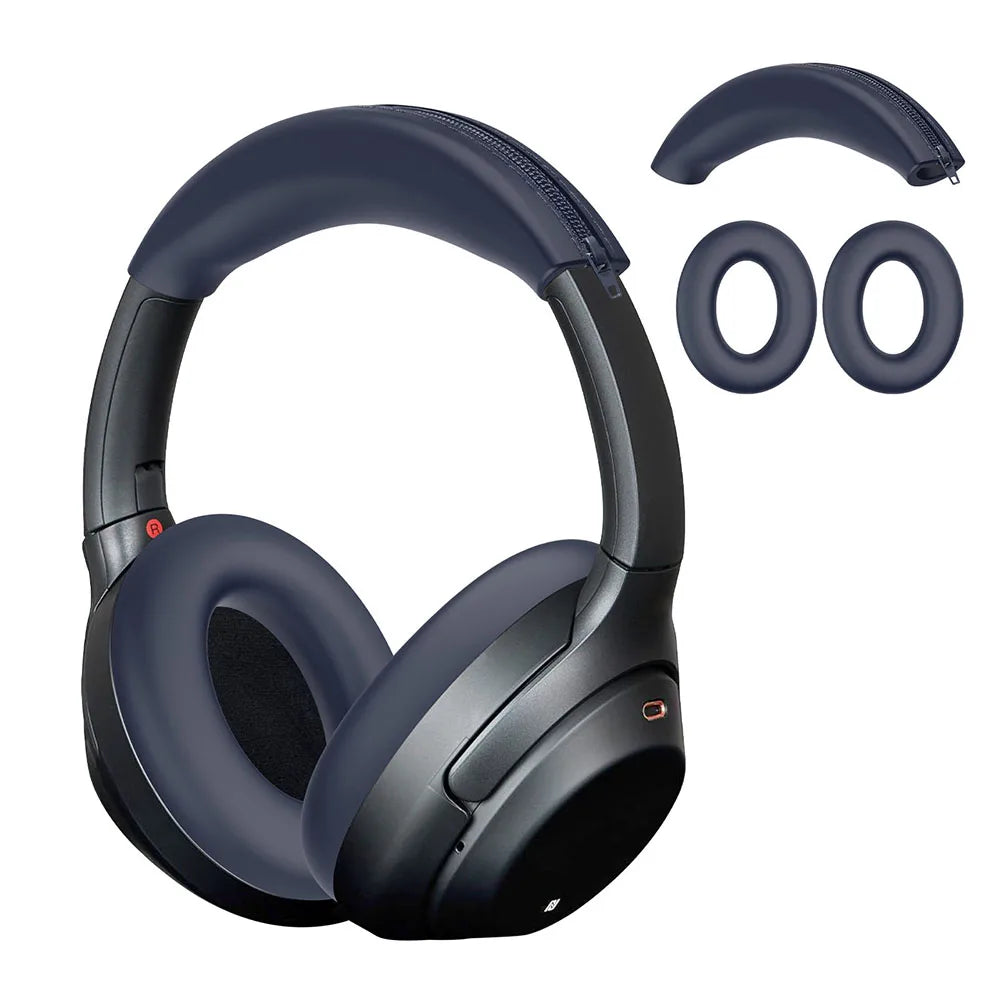 Replacement Silicone Ear Pads Cushion Cover Headphone Headsets EarPads Protective Case for Sony ULT WEAR WH-ULT900N WH-1000XM4