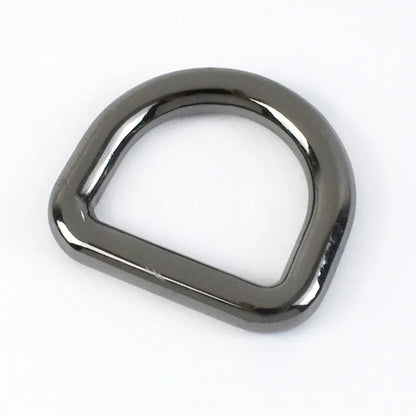 Meetee 10Pcs 10-38mm Metal Buckles For Bag Strap D Ring Clasp Belt Buckle Dog Collar Webbing Hook DIY Sewing Accessories G7-3