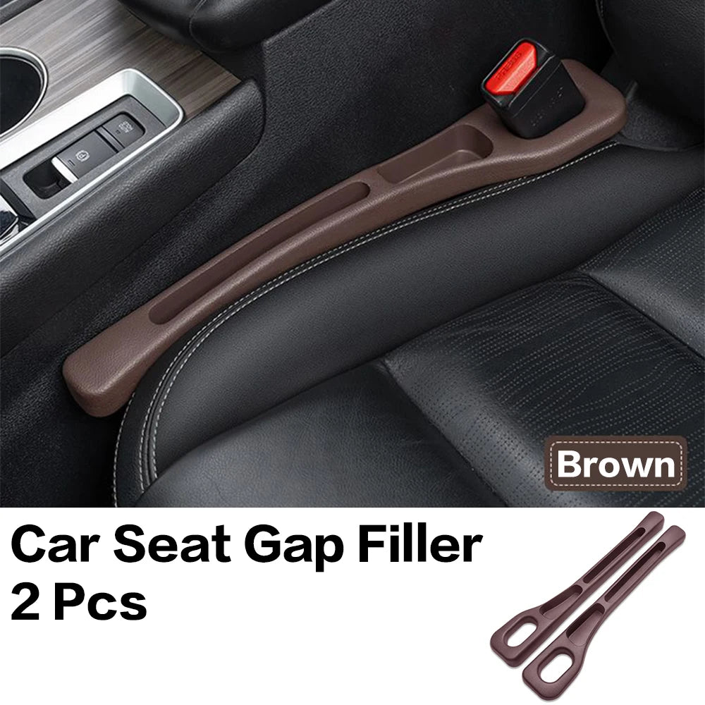 2PCS Car Seat Gap Filler Between Seats Crevice Interior Decoration Auto Accessories For Skoda Kodiaq GT Octavia Superb 3 2 Fabia