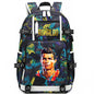 Ronaldo Print Student School Bag Children's Backpack Outdoor Travel Bag