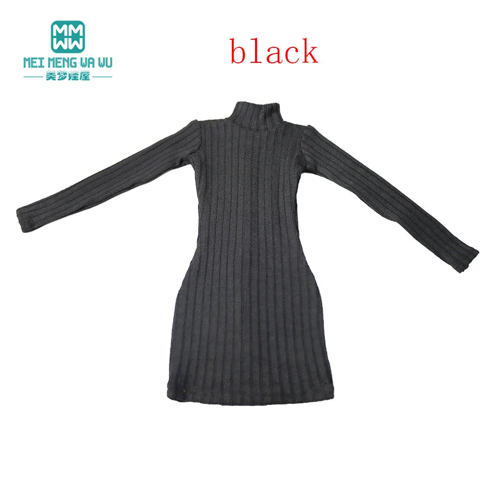 BJD Doll Clothes 60cm 1/3 SD DD Ball joint doll accessories Stylish turtleneck sweater dress girl gift