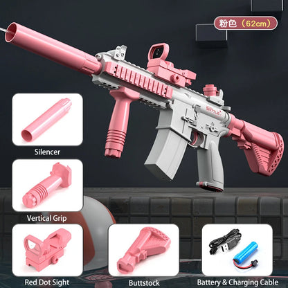 M416 electric water gun fully automatic shooting toy beach outdoor entertainment children's and adult gifts