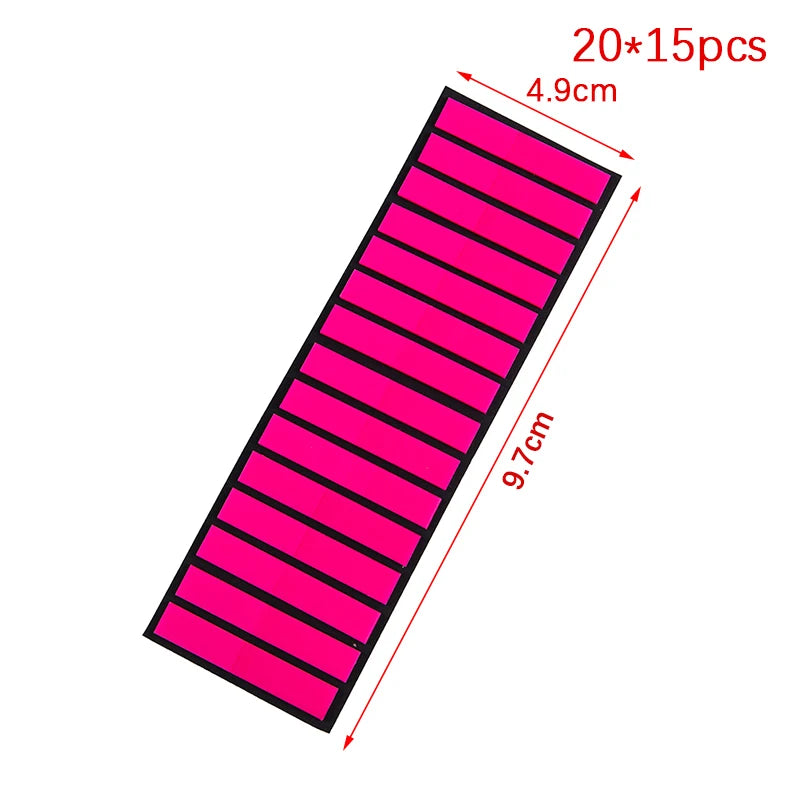100/160/PCS Reading Aid Highlight Sticker Transparent Fluorescent Index Tabs Flags Sticky Note Stationery School Office Supplies