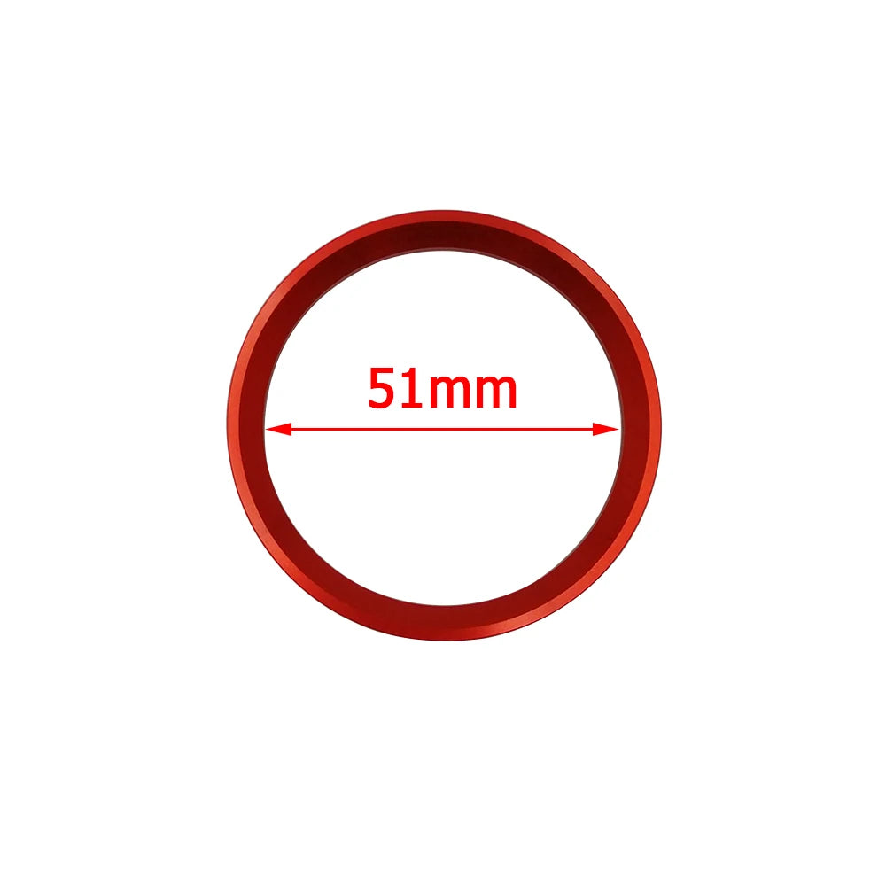 Car Steering Wheel Emblem Decoration Ring Stickers Cover For Mercedes Benz GLE CLA GLA W212 W246 W204 C117 W166 X204 Accessories