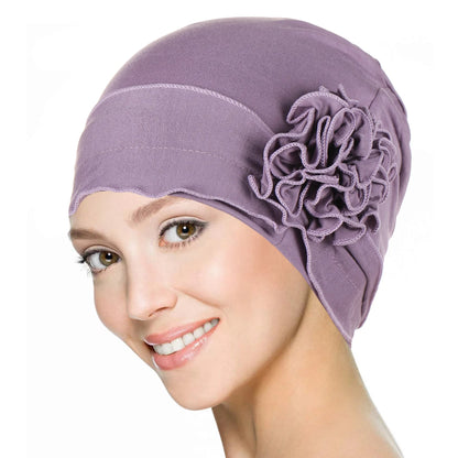 New Women Gold Silver Turban Hats Chemo Bandana Hijab Pleated Indian Cap Turbante Hat Ladies Hair Loss Headscarf Muslim Headwear
